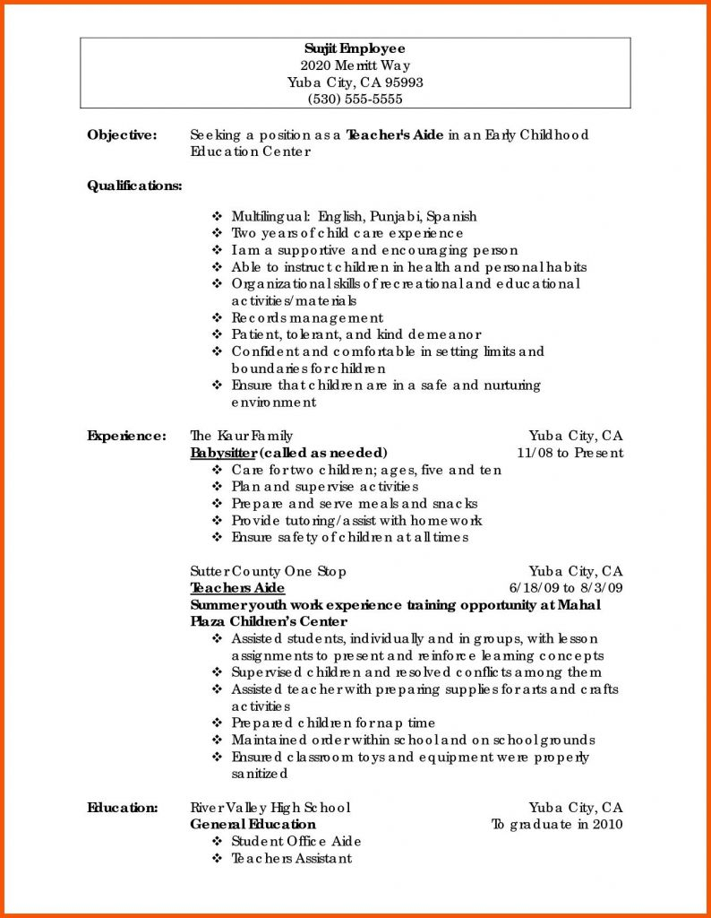 Sorority Resume Examples Entry Level Resume Samples For Highschool Students Cool Collection
