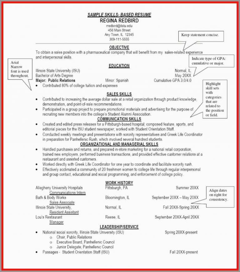 Sorority Recruitment Resume Examples - wikiresume.com