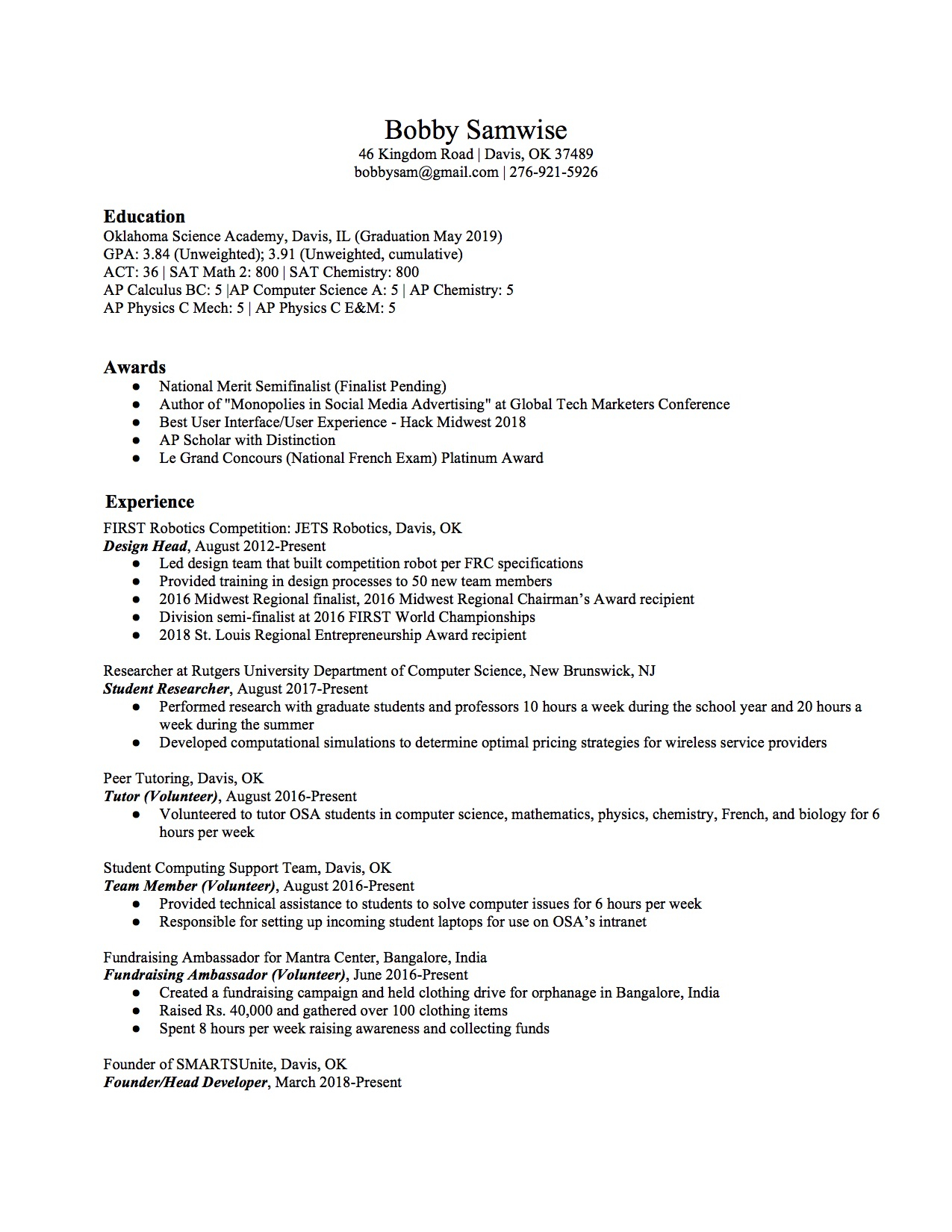 Student Resume Template High School Resume How To Write The Best One Templates Included