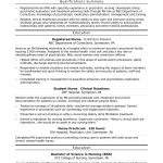 Summary For Resume Entry Level Rn summary for resume|wikiresume.com