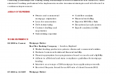 Summary For Resume Mortgage Broker Resume Example Contemporary 5 summary for resume|wikiresume.com