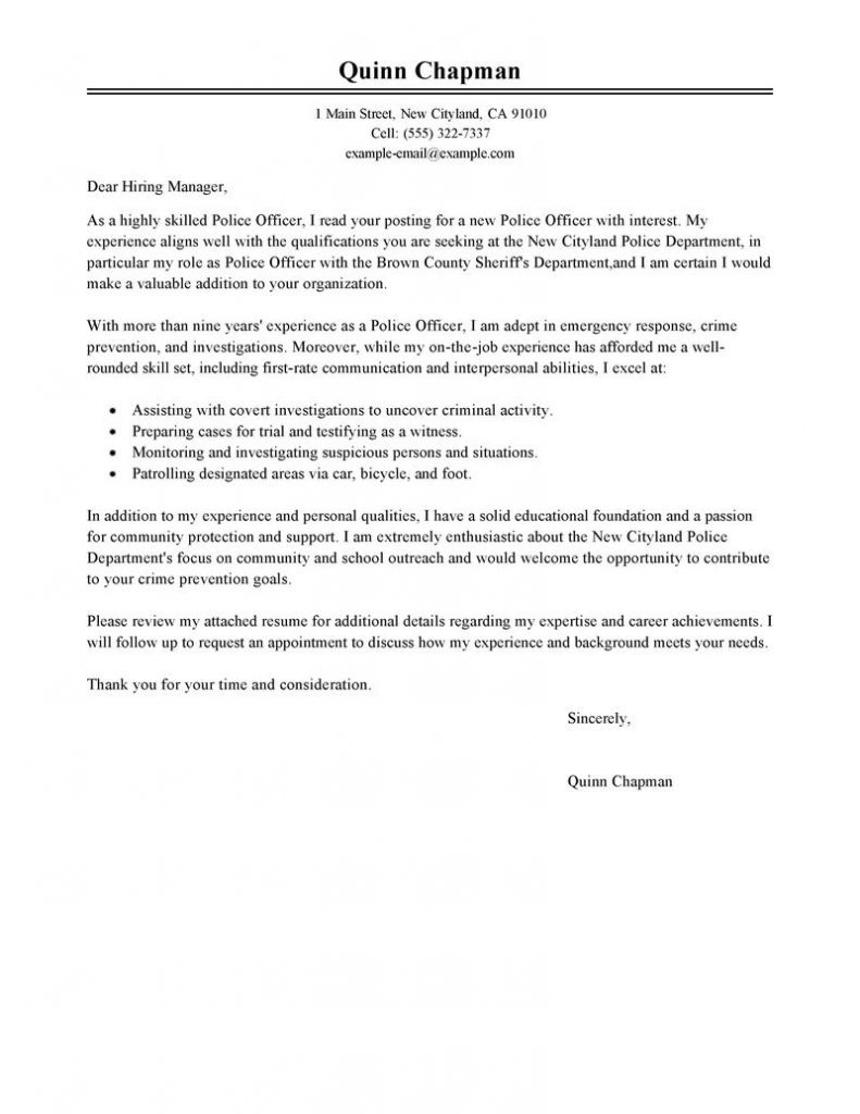cover letter for learnership