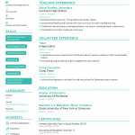 Teaching Resume Elementary Teacher Resume Sample teaching resume elementary|wikiresume.com