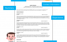 Template For Resume Resume Basic Sections New template for resume|wikiresume.com
