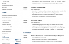 Template For Resume Simple 1 Classic Blue Navy 144 template for resume|wikiresume.com