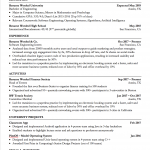 Template For Resume Student Template V4 template for resume|wikiresume.com
