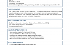 Two Page Resume Sample Resume Format For Fresh Graduates Two Page Format 1 two page resume|wikiresume.com