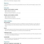 Word Resume Template Image word resume template|wikiresume.com