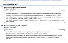 Work Experience Resume Modern Resume Template work experience resume|wikiresume.com